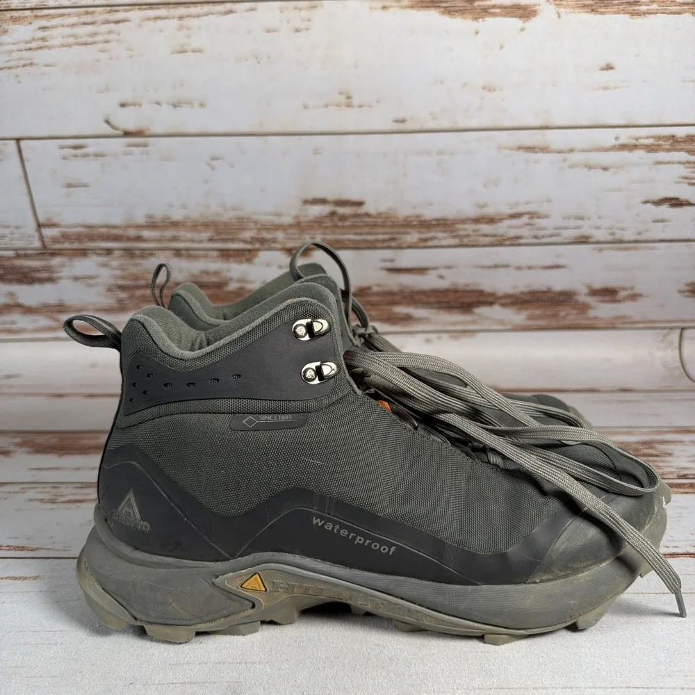 Humtto Mens 210598-1 Green Waterproof Hiking Boot Shoes Size 8.5